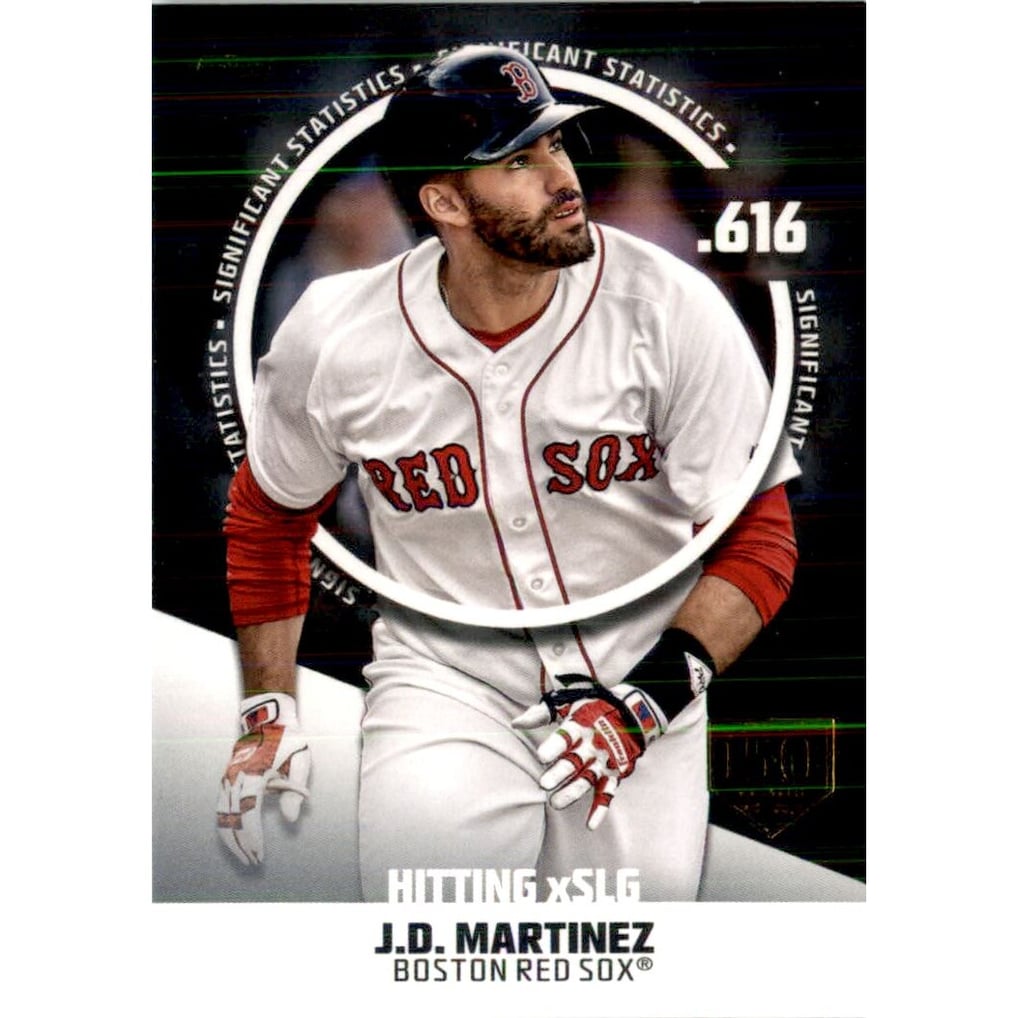 2019 Topps Significant Statistics 150th Anniversary #SS11 J.D. Martinez