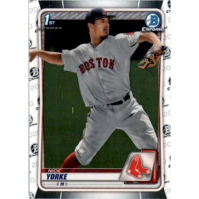 2020 Bowman Chrome Draft #BD29 Nick Yorke