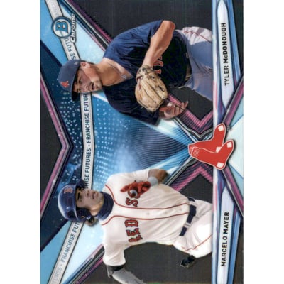 2021 Bowman Chrome Draft Franchise Futures #FF4 Marcelo Mayer/Tyler McDonough
