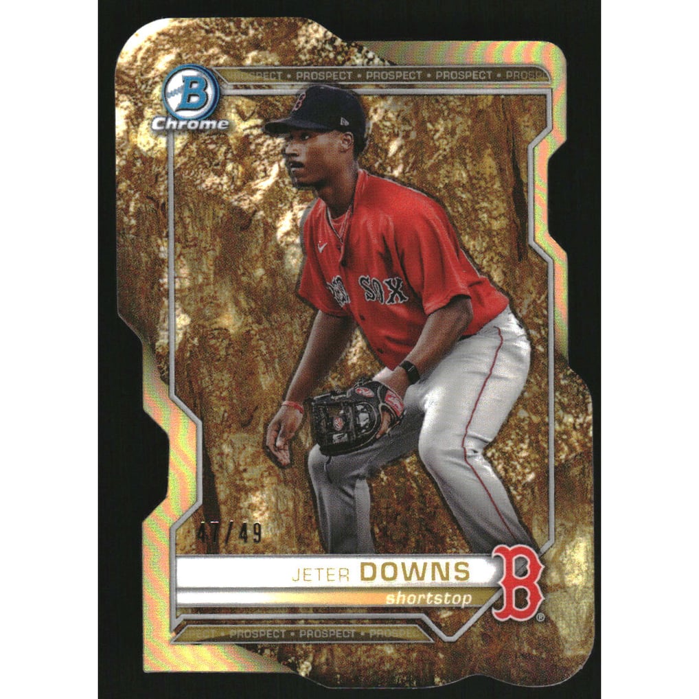 2021 Bowman Chrome Prospector's Die-Cuts #CPDCJDO Jeter Downs