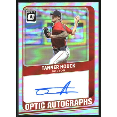 2021 Donruss Optic Autographs Holo #8 Tanner Houck