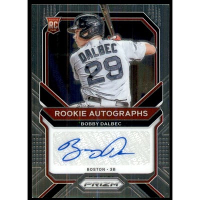2021 Panini Prizm Rookie Autographs #54 Bobby Dalbec