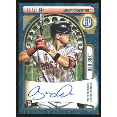 2021 Topps Gypsy Queen Autographs Blue #GQABD Bobby Dalbec