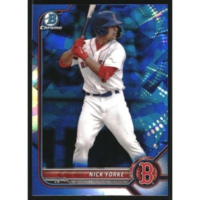 2022 Bowman Chrome Draft Sapphire #BDC94 Nick Yorke