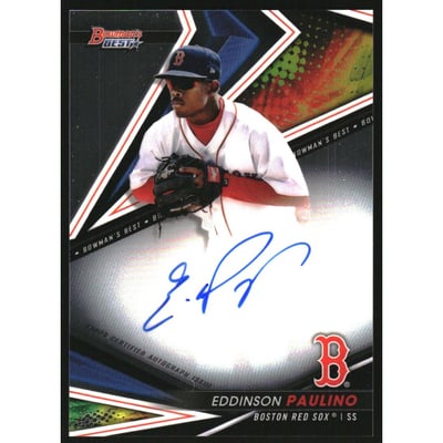 2022 Bowman's Best Best of '22 Autographs #B22EP Eddinson Paulino