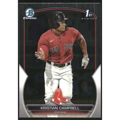 2023 Bowman Chrome Draft #BDC125 Kristian Campbell