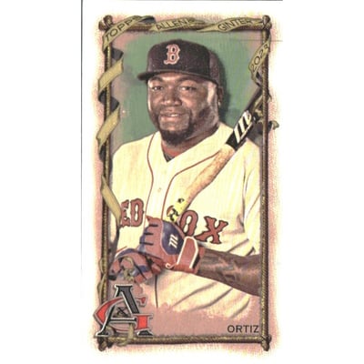 2023 Topps Allen and Ginter Mini #378 David Ortiz EXT
