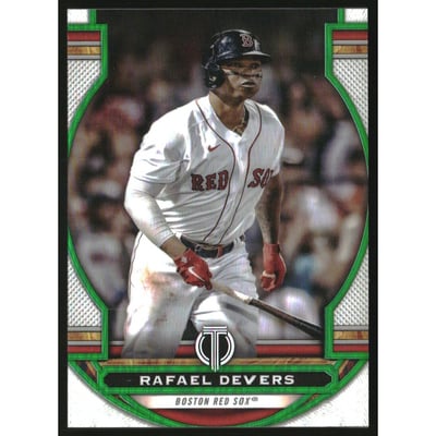 2023 Topps Tribute Green #73 Rafael Devers