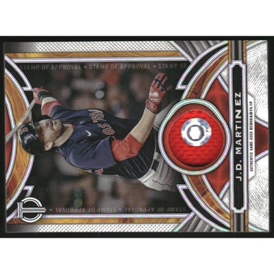 2023 Topps Tribute Stamp Of Approval Relics #SOAJM J.D. Martinez