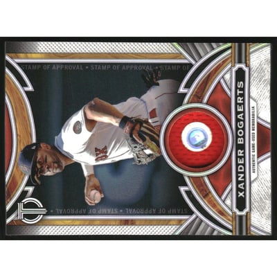 2023 Topps Tribute Stamp Of Approval Relics #SOAXB Xander Bogaerts