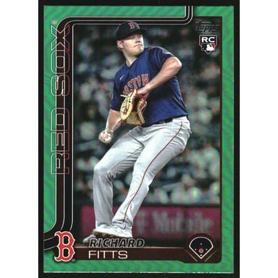 2025 Topps Green Rainbow Foil #670 Richard Fitts