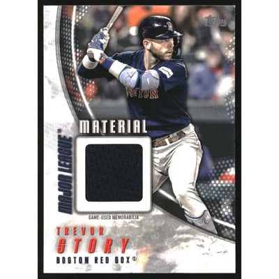 2025 Topps Major League Materials #MLM2TS Trevor Story S2