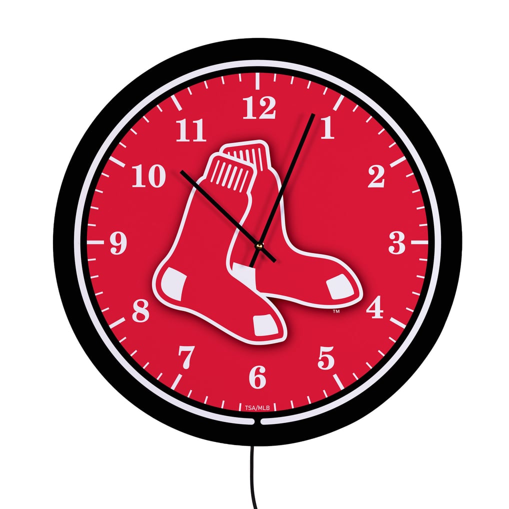 Boston Red Sox 18" Lighted Round LED Wall Clock