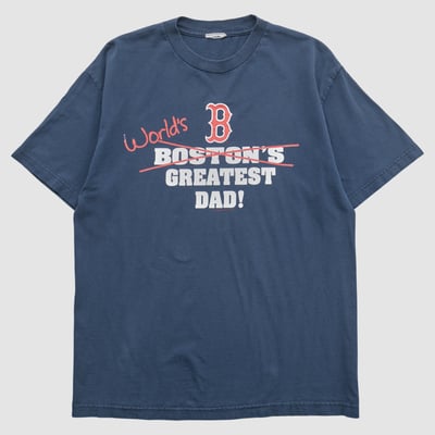 Boston Red Sox 2000s T-shirt - Navy - L by Fanatics Real Vintage