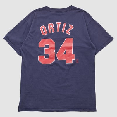 Boston Red Sox 2000s T-shirt - Navy - M by Fanatics Real Vintage