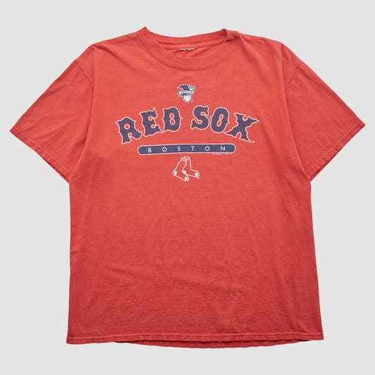 Boston Red Sox 2000s T-shirt - Red - L by Fanatics Real Vintage
