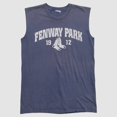 Boston Red Sox 2003 Tank - Navy - L by Fanatics Real Vintage