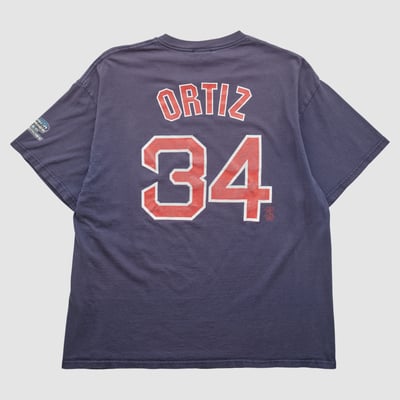Boston Red Sox 2004 T-shirt - Navy - 2XL by Fanatics Real Vintage