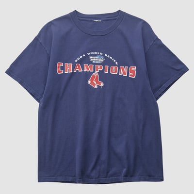 Boston Red Sox 2004 T-shirt - Navy - M by Fanatics Real Vintage