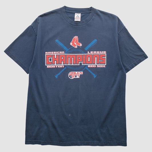 Boston Red Sox 2007 T-Shirt - Navy - L by Fanatics Real Vintage