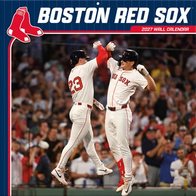 Boston Red Sox 2027 12” x 12” Team Wall Calendar