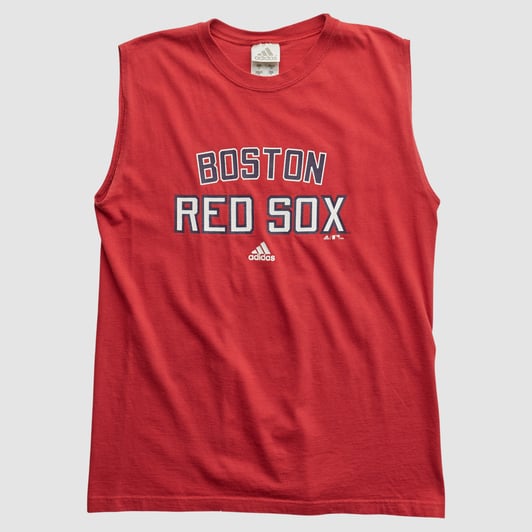 Boston Red Sox Adidas 2000s Tank - Red - S by Fanatics Real Vintage