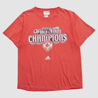 Boston Red Sox Adidas 2004 T-shirt - Red - M by Fanatics Real Vintage