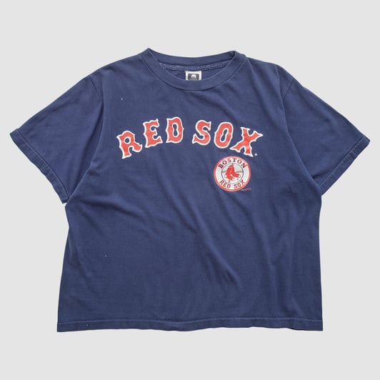 Boston Red Sox Cotton Exchange 2000s T-shirt - Navy - M by Fanatics Real Vintage