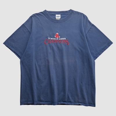 Boston Red Sox CSA 2004 T-shirt - Blue - XL by Fanatics Real Vintage