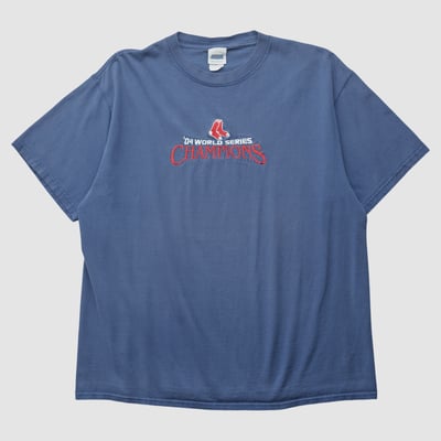 Boston Red Sox CSA 2004 T-shirt - Navy - 2XL by Fanatics Real Vintage