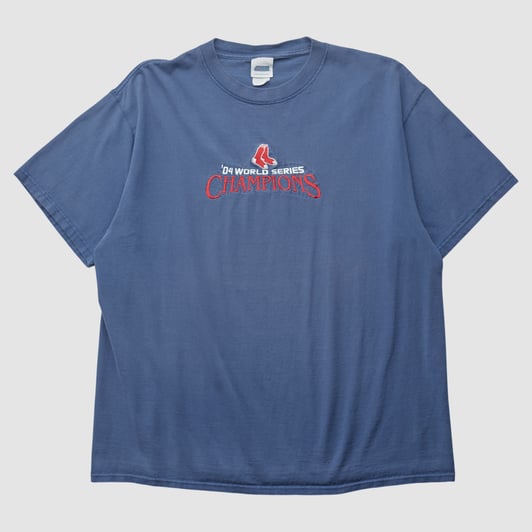 Boston Red Sox CSA 2004 T-shirt - Navy - 2XL by Fanatics Real Vintage