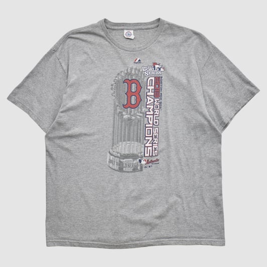 Boston Red Sox Delta 2013 T-shirt - Heather Gray - L by Fanatics Real Vintage