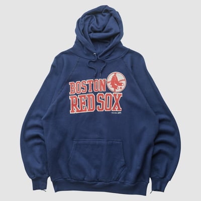 Boston Red Sox Discus Athletics 1988 Hooded Pullover Sweatshirt - Navy - M by Fanatics Real Vintage