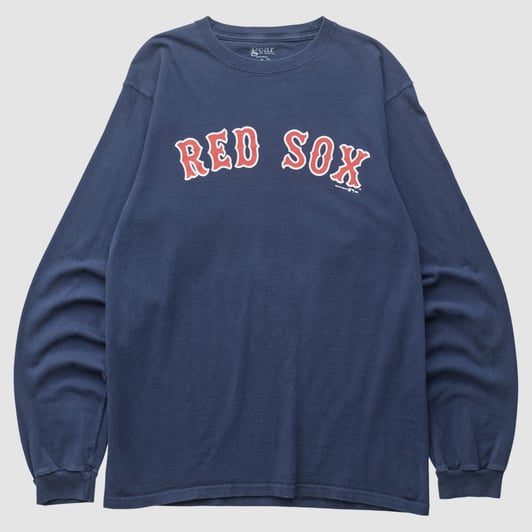 Boston Red Sox Gear For Sports 2000s Long Sleeve T-shirt - Navy - M by Fanatics Real Vintage