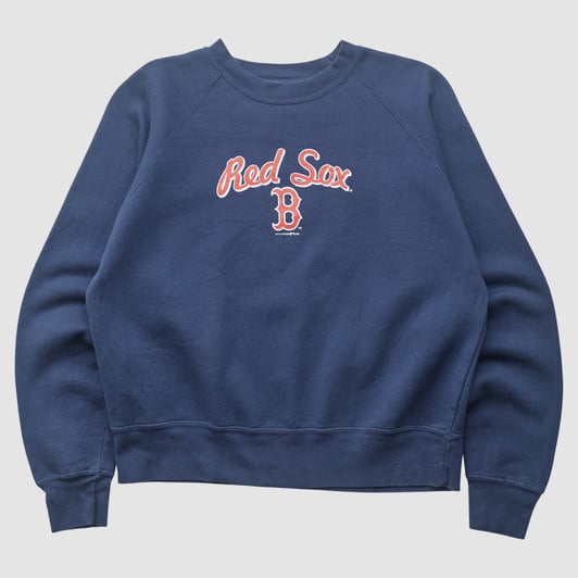 Boston Red Sox Genuine Merchandise 2000s Pullover Sweatshirt - Navy - S by Fanatics Real Vintage