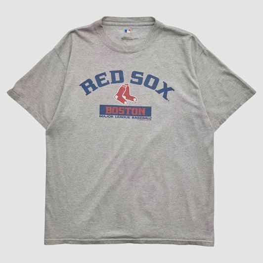 Boston Red Sox Genuine Merchandise 2000s T-shirt - Gray - L by Fanatics Real Vintage