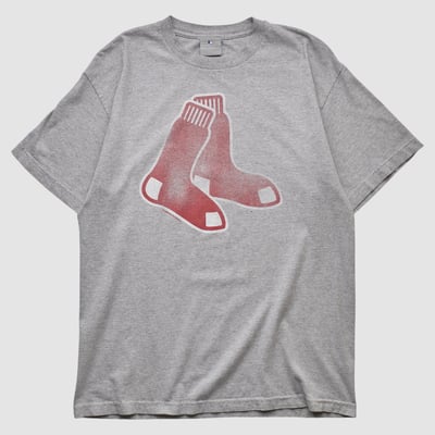Boston Red Sox Genuine Merchandise 2000s T-shirt - Heather Gray - M by Fanatics Real Vintage