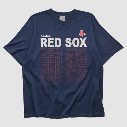 Boston Red Sox Genuine Merchandise 2000s T-shirt - Navy - XL by Fanatics Real Vintage