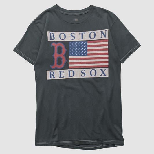 Boston Red Sox Genuine Merchandise 2010s T-shirt - Charcoal - XS by Fanatics Real Vintage
