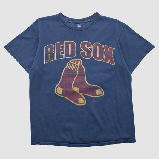 Boston Red Sox Genuine Merchandise 2010s T-shirt - Navy - M by Fanatics Real Vintage