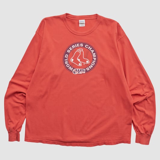 Boston Red Sox Gildan 2007 Long Sleeve T-shirt - Red - XL by Fanatics Real Vintage