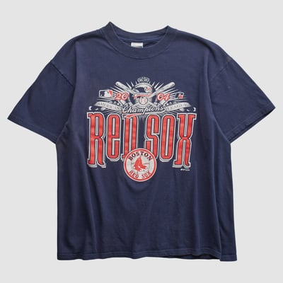 Boston Red Sox Jerzees 2004 T-shirt - Navy - M by Fanatics Real Vintage