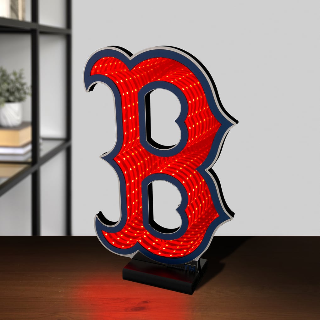 Boston Red Sox LED Infinity Logo Light