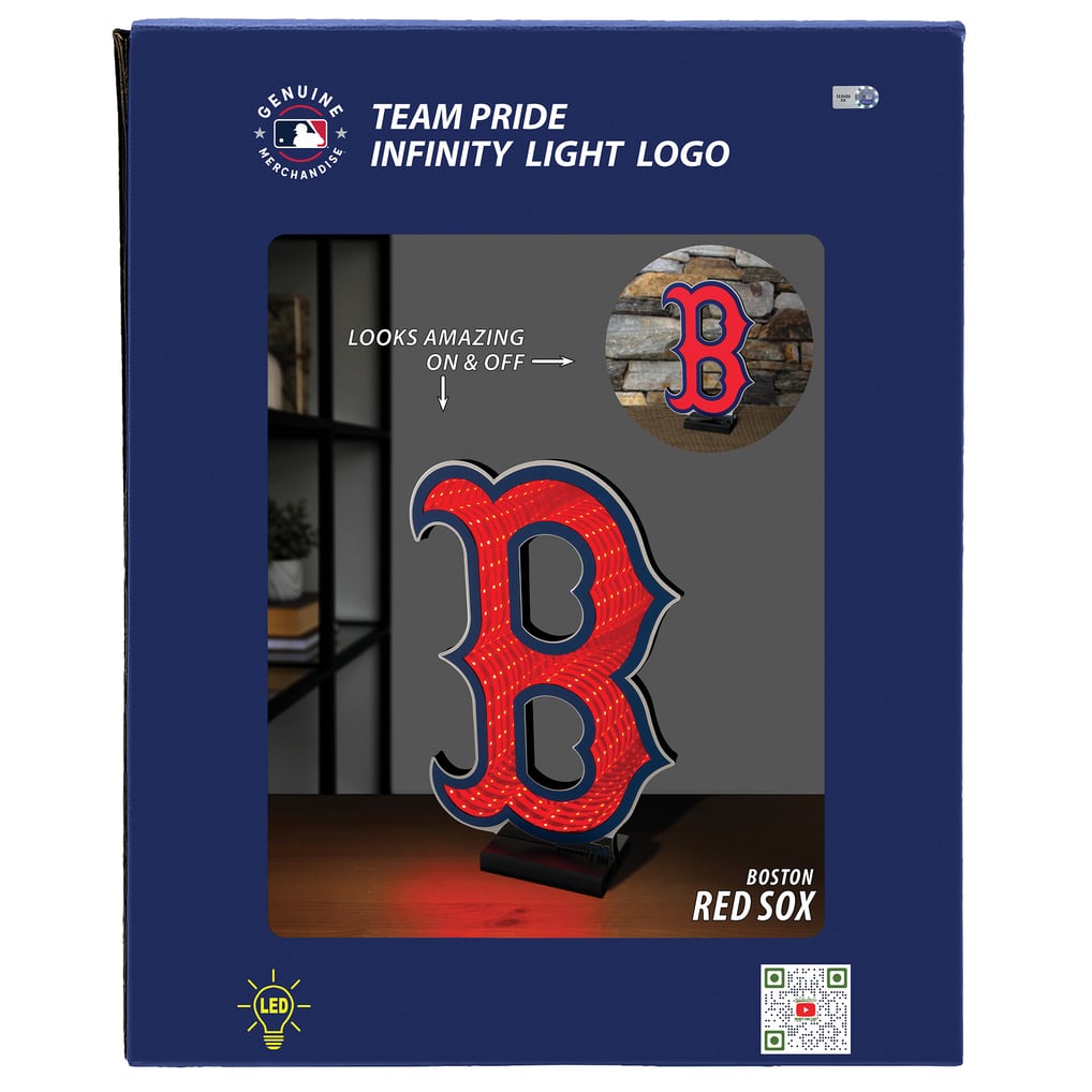 Boston Red Sox LED Infinity Logo Light