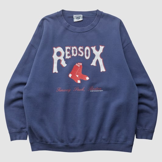 Boston Red Sox Lee Apparel 1998 Pullover Sweatshirt - Navy - XL by Fanatics Real Vintage