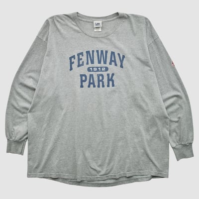 Boston Red Sox Lee Apparel 2000s Long Sleeve T-shirt - Heather Gray - XL by Fanatics Real Vintage