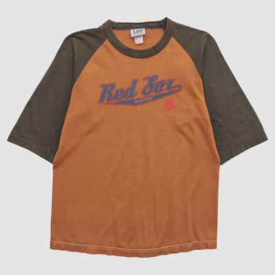 Boston Red Sox Lee Apparel 2000s T-shirt - Clay - XS by Fanatics Real Vintage