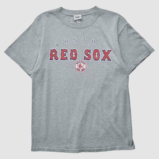 Boston Red Sox Lee Apparel 2000s T-shirt - Heather Gray - L by Fanatics Real Vintage