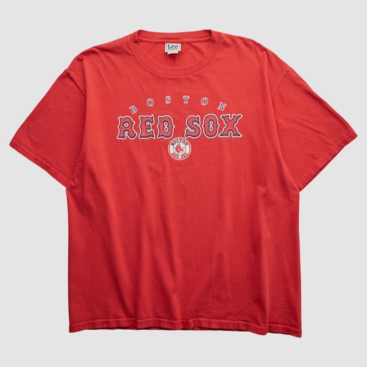 Boston Red Sox Lee Apparel 2000s T-shirt - Red - XL by Fanatics Real Vintage