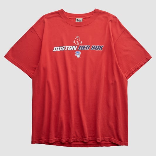 Boston Red Sox Lee Apparel 2000s T-shirt - Red - XL by Fanatics Real Vintage